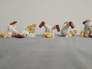 Collection Of 5 Clown Figurines