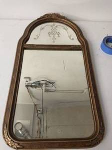 Vintage Framed Hanging Mirror