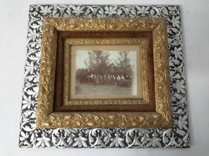 Old Framed Group Photo
