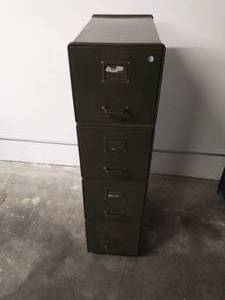4 Transferfile Stackable Filing Cabinets By The General Fireproofing Co.