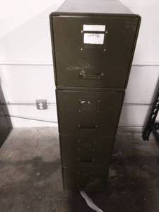 4 Transferfile Stackable Filing Cabinets By The General Fireproofing Co.
