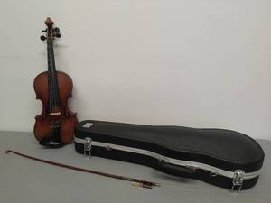 Master violin by Angelo Serafino with a Case and Bow