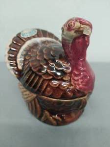 Vintage Rosemeade Turkey Dish