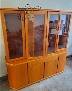 Mid Century Modern Style China Hutch