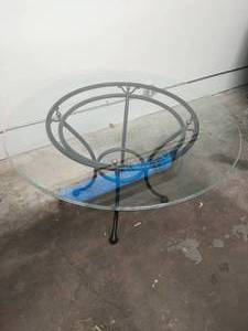 Glass top Table