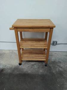Three Tier Butchers Block With Drawer