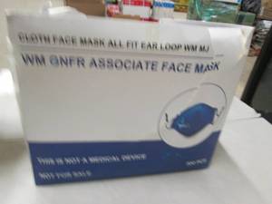 case of walmart face masks ...