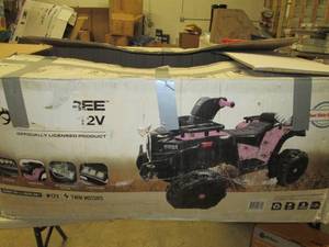 realtree kids 12v atv pink ...