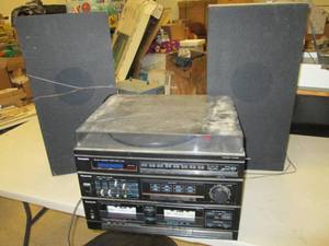 panasonic tape player radio and re...