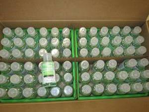 case of mosturizing hand sanitizer ...