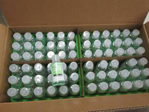 case of mosturizing hand sanitizer ...