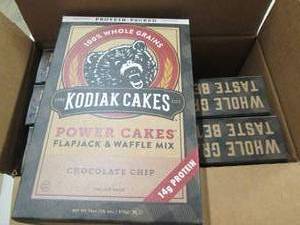 case of kodiak cakes protien packed...