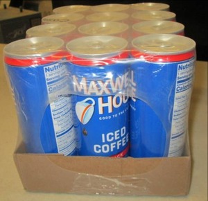 case of maxwell house iced coffee b...