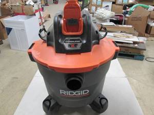 rigid cordless wetdry vacum 18volt...