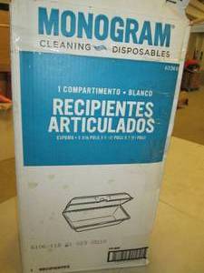 case of monogram hinged containers ...