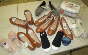 6 pairs of womens shoes all new and...