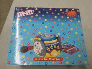 M&M karaoke machine ...