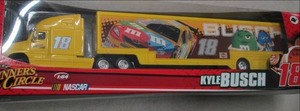 winners circle M&M semi kyle busch ...