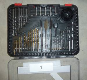 New Drill and driver bit set - may be missing pieces