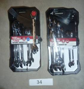 2 new sets of wrenches, one is standard and one metric