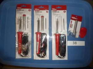 lot of 3 soldering irons