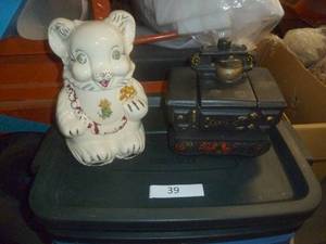 Two vintage cookie jars - McCoy