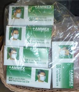 5 boxes of new masks