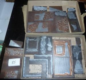 1937 set of printers blocks