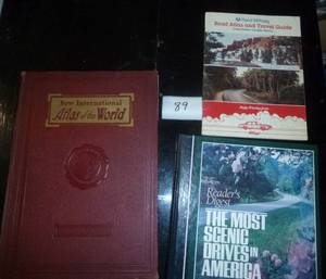 Atlas of the World 1940, The most scenic drives in america, road atlas