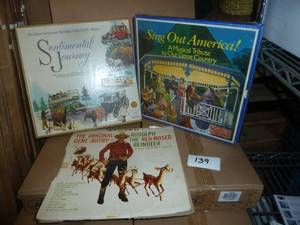 A total of 15 LPs, Sentimental Journey Set and Sing Out America Set,