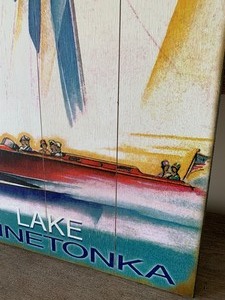 Lake Minnetonka Print on Wood