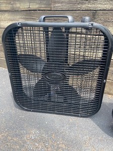 Pair Black Lasko Fans