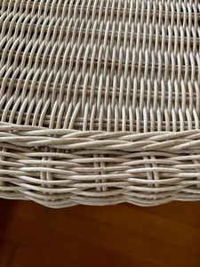 Nice Round Wicker Table