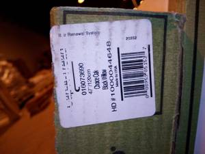 Choice OakBlack Willow 47 in. Length x 12-18 in. W x 1-1116 in. T Vinyl Overlay for Stairs 1 in. Thick by Cap A Tread (2 Boxes)