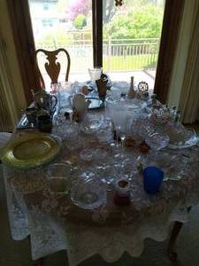 lot 110 image: Collection of Glassware and Serving Items