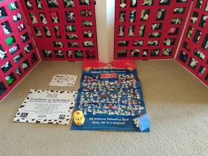 lot 123 image: Official 101 Dalmatians Happy Meal Collector Set