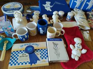 lot 144 image: Collection of Pillsbury Doughboy items