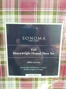 lot 159 image: Heavy weight flannel Sheet set