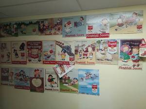 lot 178 image: Collection of Nostalgic Tin Signs