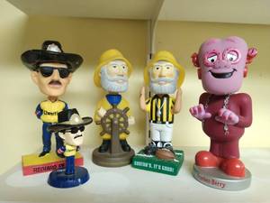 lot 189 image: Collection of Promotional Bobbleheads