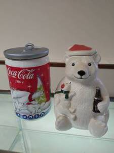 lot 15 image: Two Coca-Cola Cookie Jars