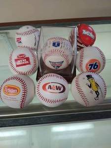 lot 40 image: Eight Promotional Baseballs