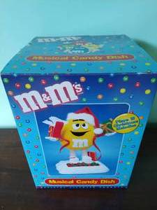 lot 88 image: M&Ms Musical Candy Dish