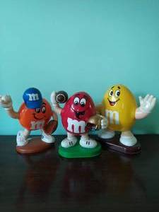 lot 91 image: Three M&Ms Sports Candy Dishes