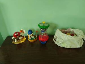 lot 208 image: Collection of M&M Toys