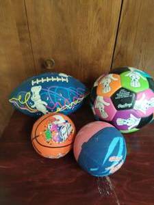 lot 246 image: Collection of Store Brand Toy Balls