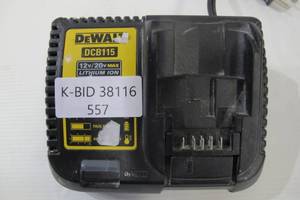 lot 557 image: DeWalt DCB115 12V20V Lithium Ion Battery Charger