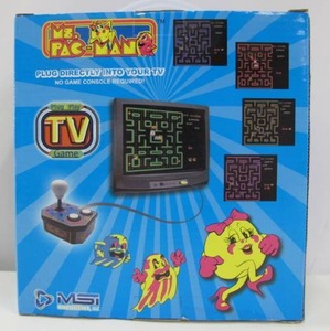 lot 584 image: MSI Entertainment Ms. Pac-Man Mini Video Game Player