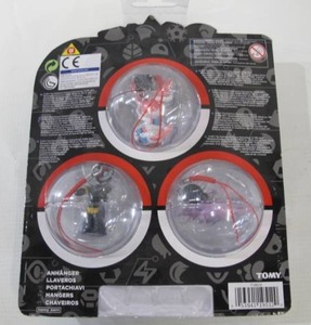 lot 586 image: Pokemon Action Figure Pack - 3 Figures