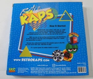lot 585 image: Retro Kaps POG 2-Player Play Set